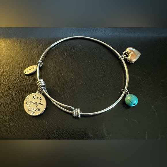 Macy’s Unwritten Silver Bangle Bracelet - Picture 6 of 8